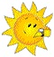 Sun graphic